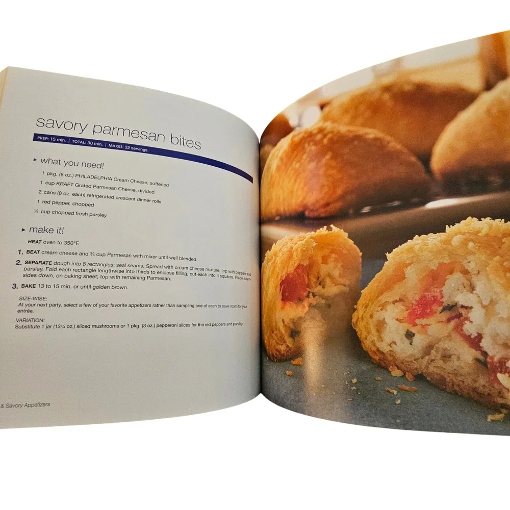 Kraft Philadelphia Cheesecakes‎ & More Cookbook 2009 Recipes Desserts Appetizers